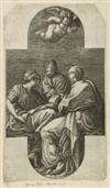 GIORGIO GHISI (after Primaticcio) Two engravings
